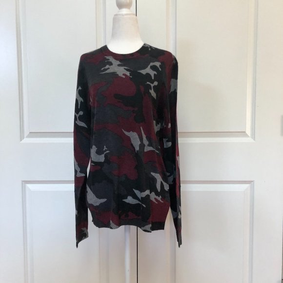 Zadig & Voltaire Other - Kennedy Camo Print Cashmere Sweater for Men